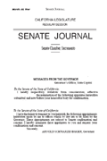 Image of the Senate Journal